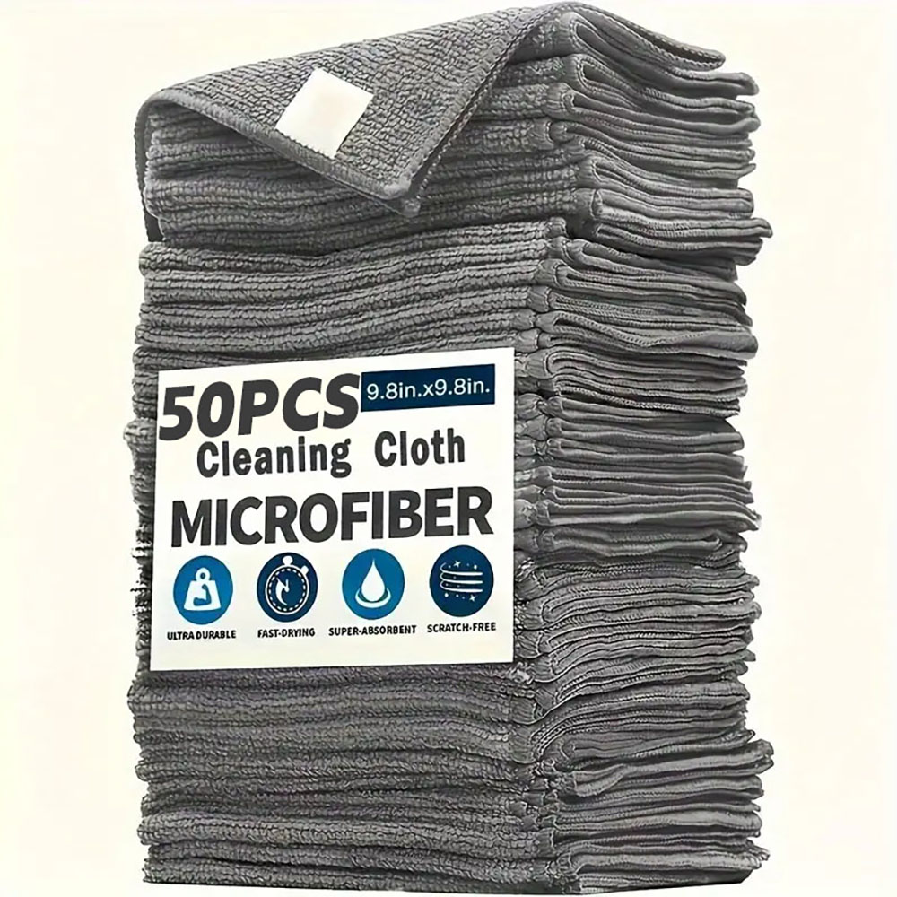 Microfiber Towel Detailing - Thick Microfiber Cleaning Cloths Lint-Free Reusable