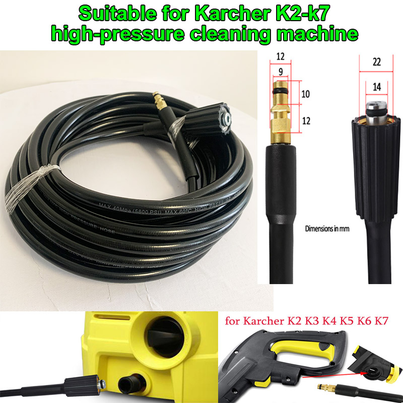 Pressure Washer Hose Quick Con - đánh giá và giá Car Shampoo Ph