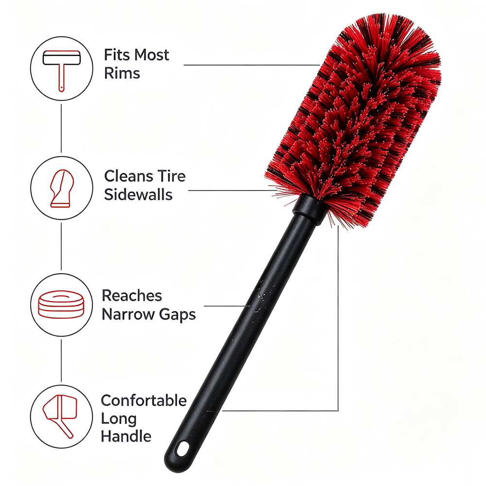 Car Alloy Wheel Cleaning Brush - đánh giá và giá Wheel Cleaner Alloy