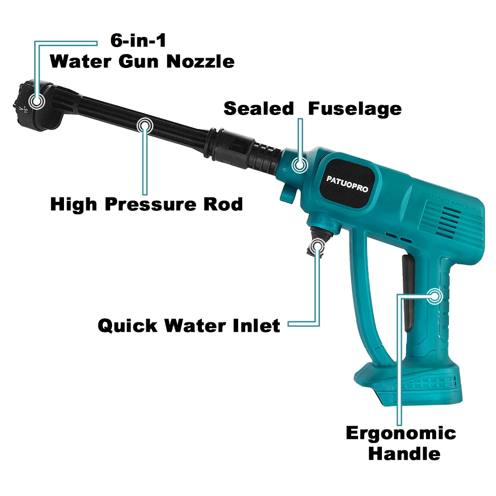 Cordless Car Washing Gun High  - đánh giá và giá Car Shampoo Ph
