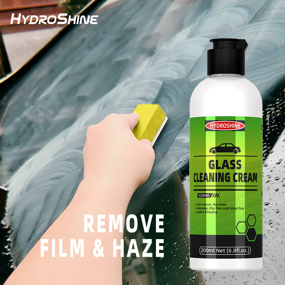 Hydroshine Car Glass Oil Film  - đánh giá và giá Glass Cleaner Streak